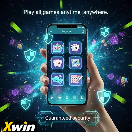 Campos de e-mail e senha na entrada da conta xwin